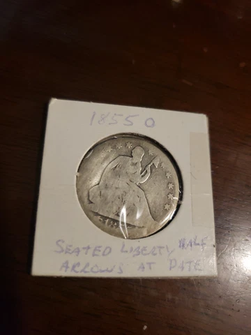 1855 O Seated Liberty Half Dollars thumbnail