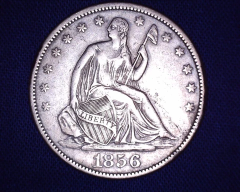 1856 O Seated Liberty Half Dollars thumbnail