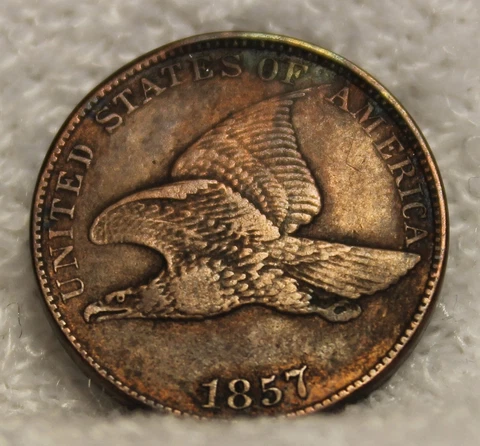 1857 Flying Eagle Cents thumbnail