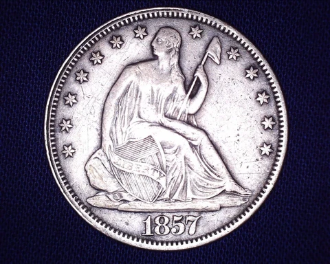 1857 Seated Liberty Half Dollars thumbnail