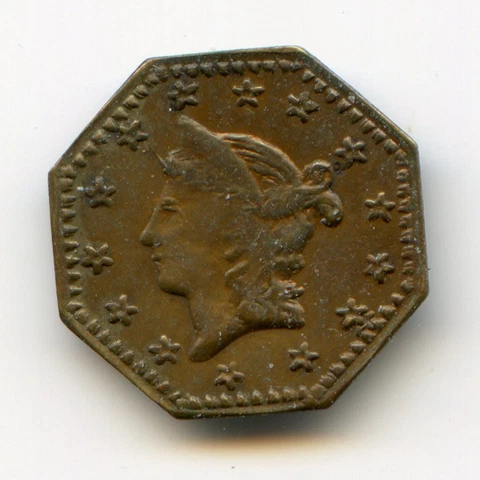 1857 US Fractional & Pioneer Gold Coins thumbnail