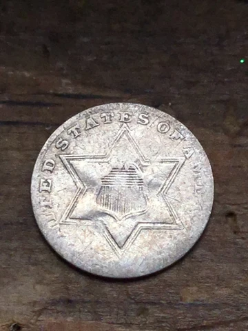 1858 3 Cent Silvers thumbnail