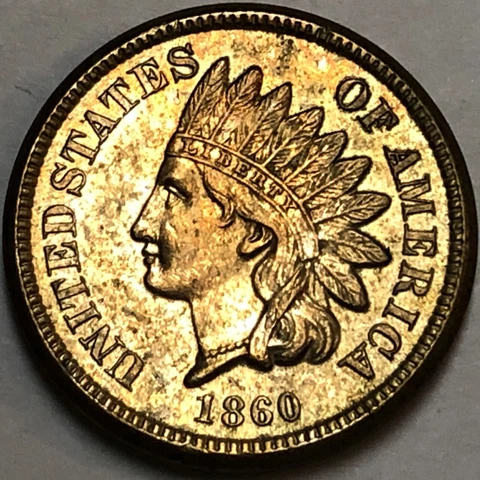 1860 Indian Head Pennies thumbnail