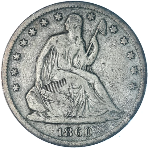 1860 Seated Liberty Half Dollars thumbnail