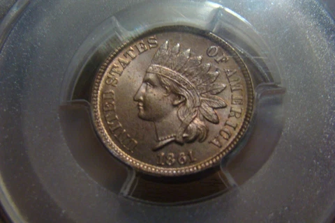 1861 Indian Head Pennies thumbnail