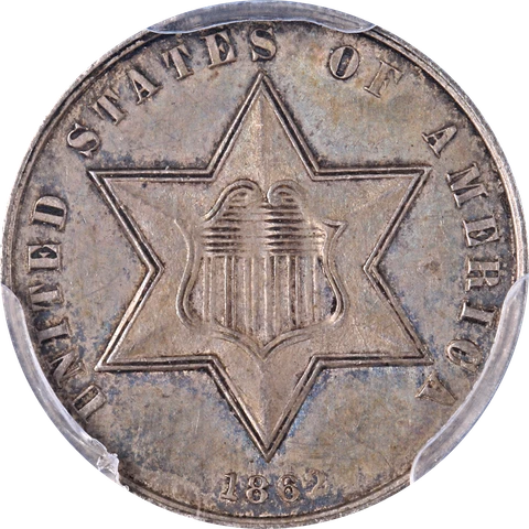 1862 3 Cent Silvers thumbnail