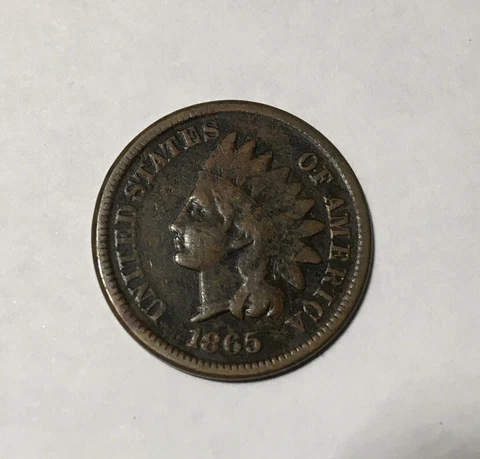 1865 Indian Head Pennies thumbnail