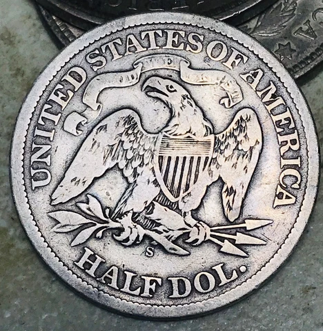 1866 Seated Liberty Half Dollars thumbnail