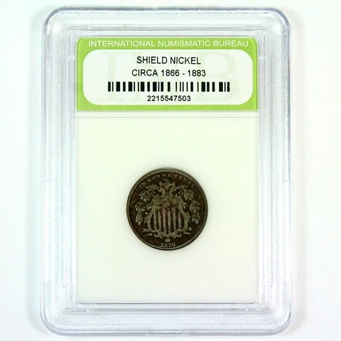 1866 Shield Nickels thumbnail