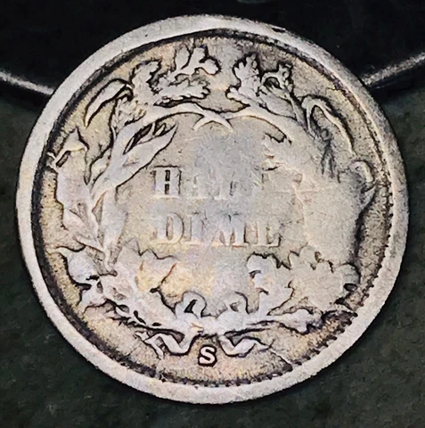 1868 Seated Liberty Half Dimes thumbnail