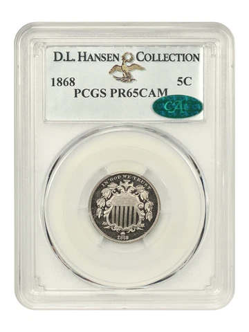 1868 Shield Nickels thumbnail