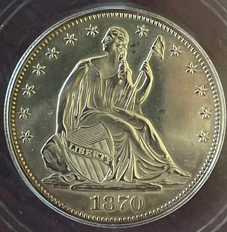 1870 Seated Liberty Half Dollars thumbnail