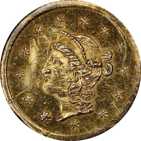 1870 US Fractional & Pioneer Gold Coins thumbnail
