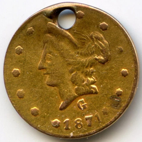 1871 US Fractional & Pioneer Gold Coins thumbnail