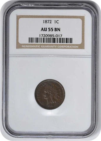 1872 Indian Head Pennies thumbnail