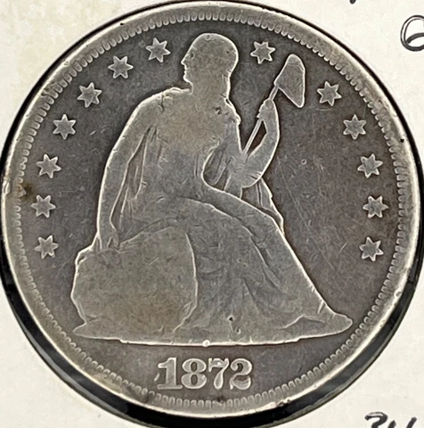 1872 Seated Liberty Dollars thumbnail