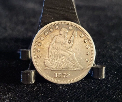 1872 Seated Liberty Quarters thumbnail