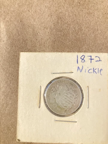 1872 Shield Nickels thumbnail