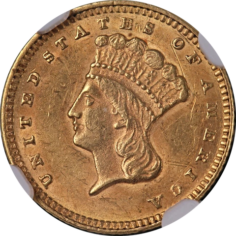 1874 US $1 Gold Coins thumbnail