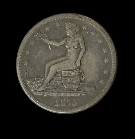 1875 CC Trade Dollars thumbnail
