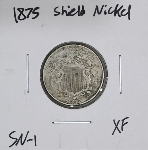 1875 Shield Nickels thumbnail