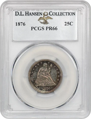 1876 CC Seated Liberty Quarters thumbnail