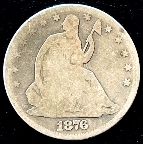 1876 P Seated Liberty Half Dollars thumbnail