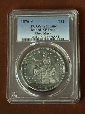1876 S Trade Dollars thumbnail