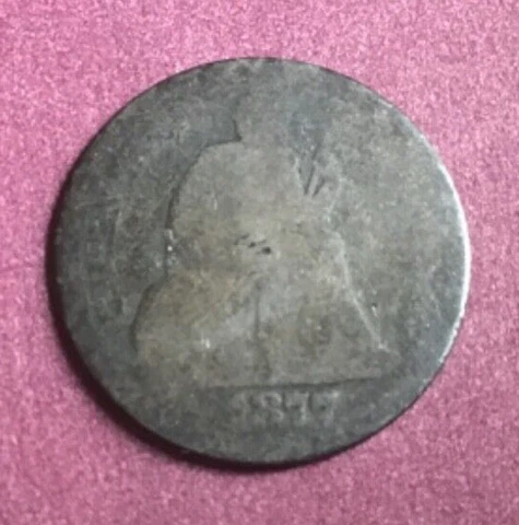 1877 Seated Liberty Dimes thumbnail