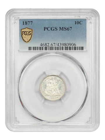 1877 Seated Liberty Dimes thumbnail
