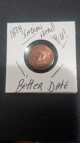 1878 Indian Head Pennies thumbnail