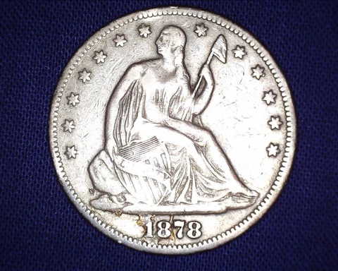 1878 P Seated Liberty Half Dollars thumbnail