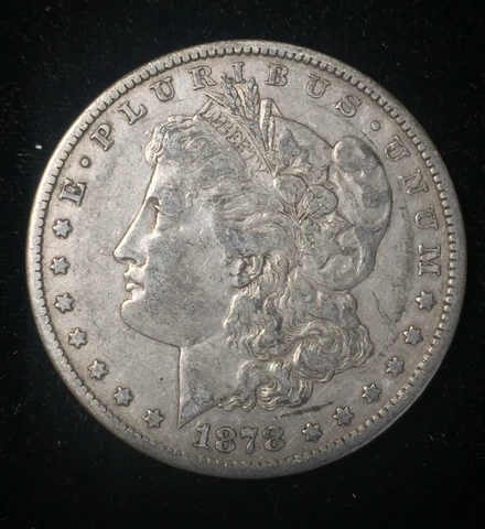 1878 S Morgan Silver Dollars thumbnail
