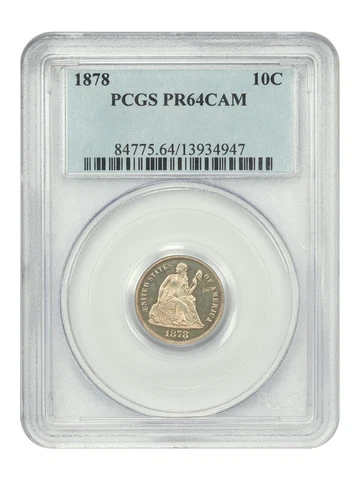 1878 Seated Liberty Dimes thumbnail