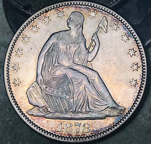 1878 Seated Liberty Half Dollars thumbnail