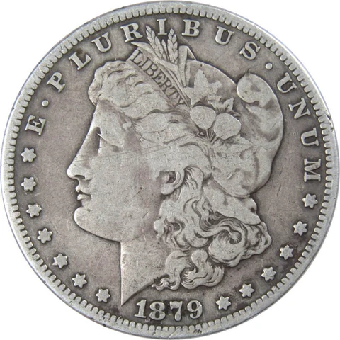 1879 P Morgan Silver Dollars thumbnail