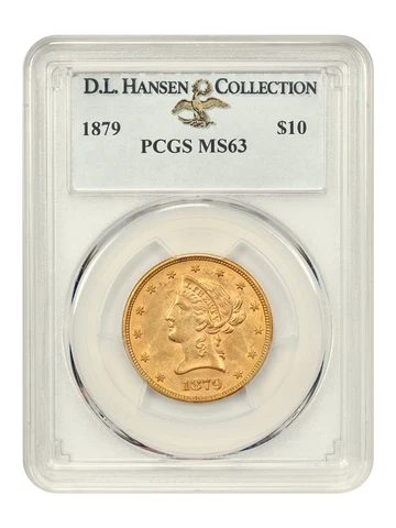 1879 US $10 Eagle Gold Coins thumbnail