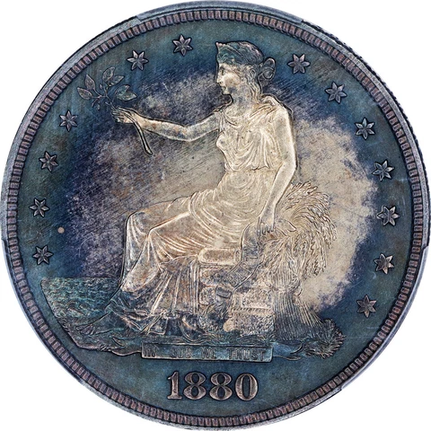 1880 P Trade Dollars thumbnail