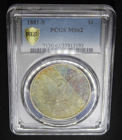 1881 CC Morgan Silver Dollars thumbnail