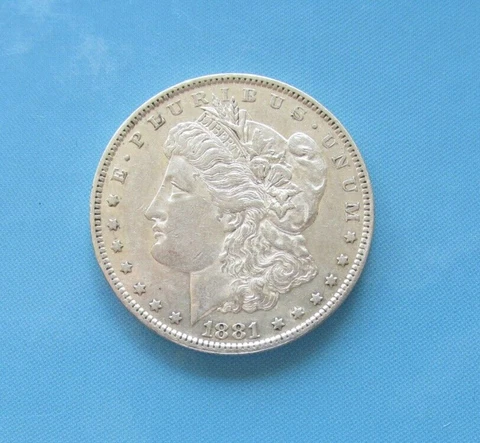 1881 O Morgan Silver Dollars thumbnail