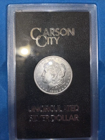 1882 S Morgan Silver Dollars thumbnail