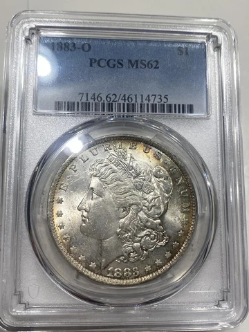 1883 P Morgan Silver Dollars thumbnail