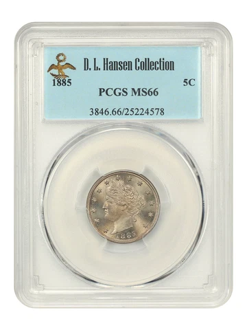 1885 Liberty Head Nickels thumbnail