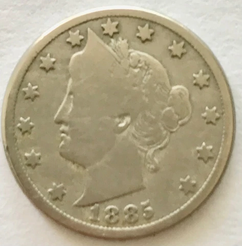 1885 Liberty Head Nickels thumbnail