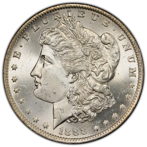 1888 O Morgan Silver Dollars thumbnail