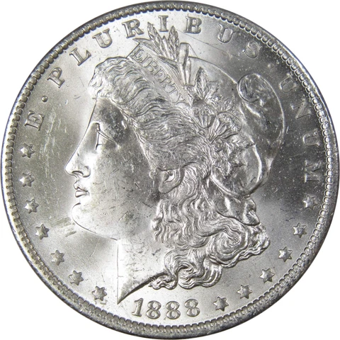 1888 O Morgan Silver Dollars thumbnail