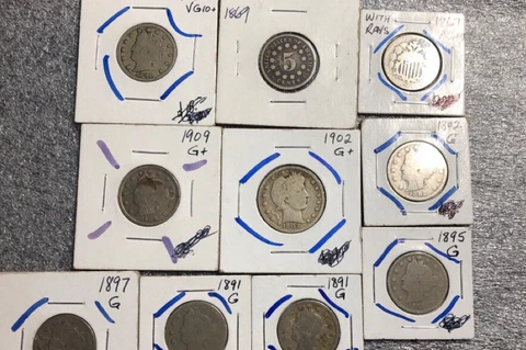 1891 Liberty Head Nickels thumbnail