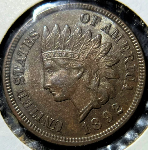1892 Indian Head Pennies thumbnail