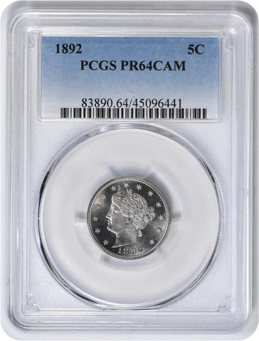 1892 Liberty Head Nickels thumbnail