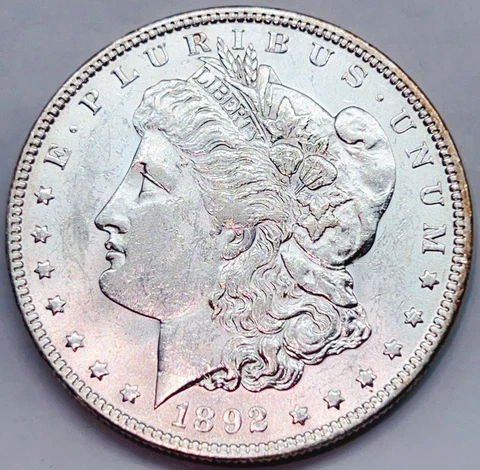1892 Morgan Silver Dollars thumbnail